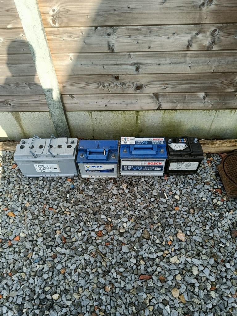 Oude batterijen, Ophalen