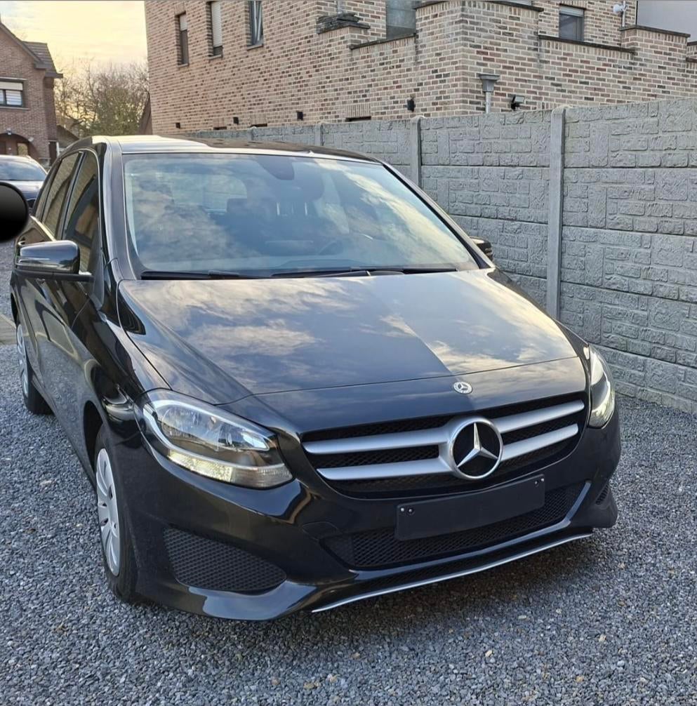 Mercedes B Klasse 2017, Auto's, Mercedes-Benz, Euro 6, Zwart, Start-stop-systeem, Particulier