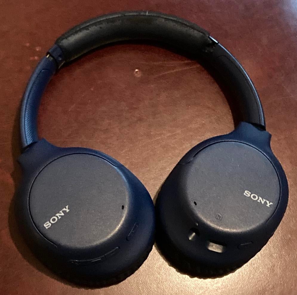 Sony WH-CH710N Sans fil Arceau Musique Bluetooth Bleu, Audio, Tv en Foto, Hoofdtelefoons, Ophalen of Verzenden, Gebruikt, Sony