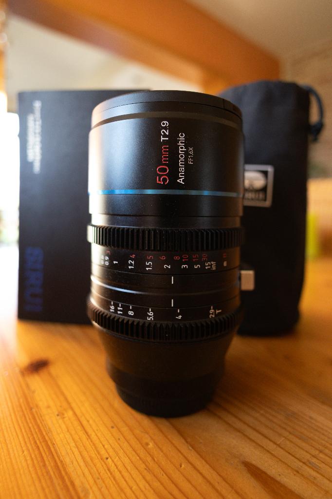 SIRUI Venus 50mm T2.9 1.6x FF Anamorphic Lens - RF Mount, Audio, Tv en Foto, Foto | Lenzen en Objectieven, Ophalen of Verzenden