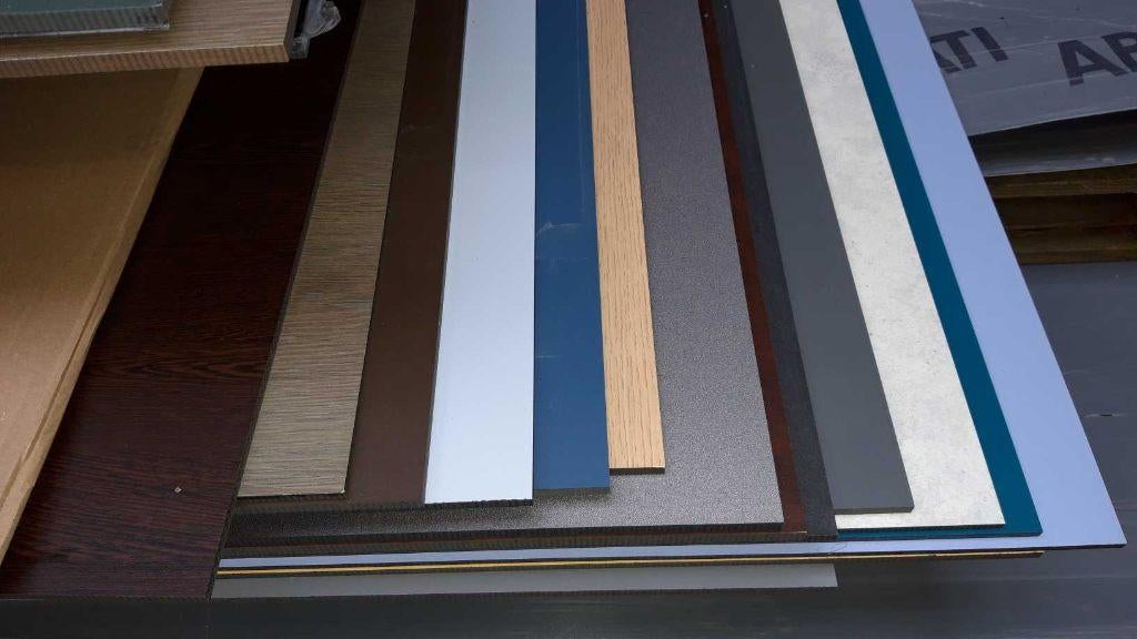 Trespa platen, verschillende kleuren, Doe-het-zelf en Bouw, Platen en Panelen, Ophalen, Nieuw, HPL, Minder dan 20 mm