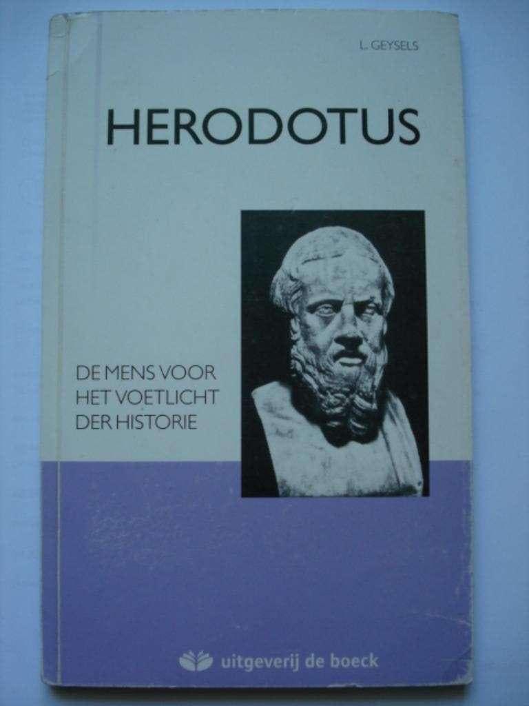 1. Herodotus De mens voor het voetlicht der historie Geysels, Boeken, Schoolboeken, ASO, Verzenden, Geschiedenis, Luc Geysels