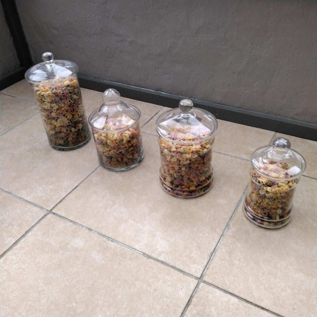 4 mooie sierpotten, Huis en Inrichting, Woonaccessoires | Vazen, Ophalen