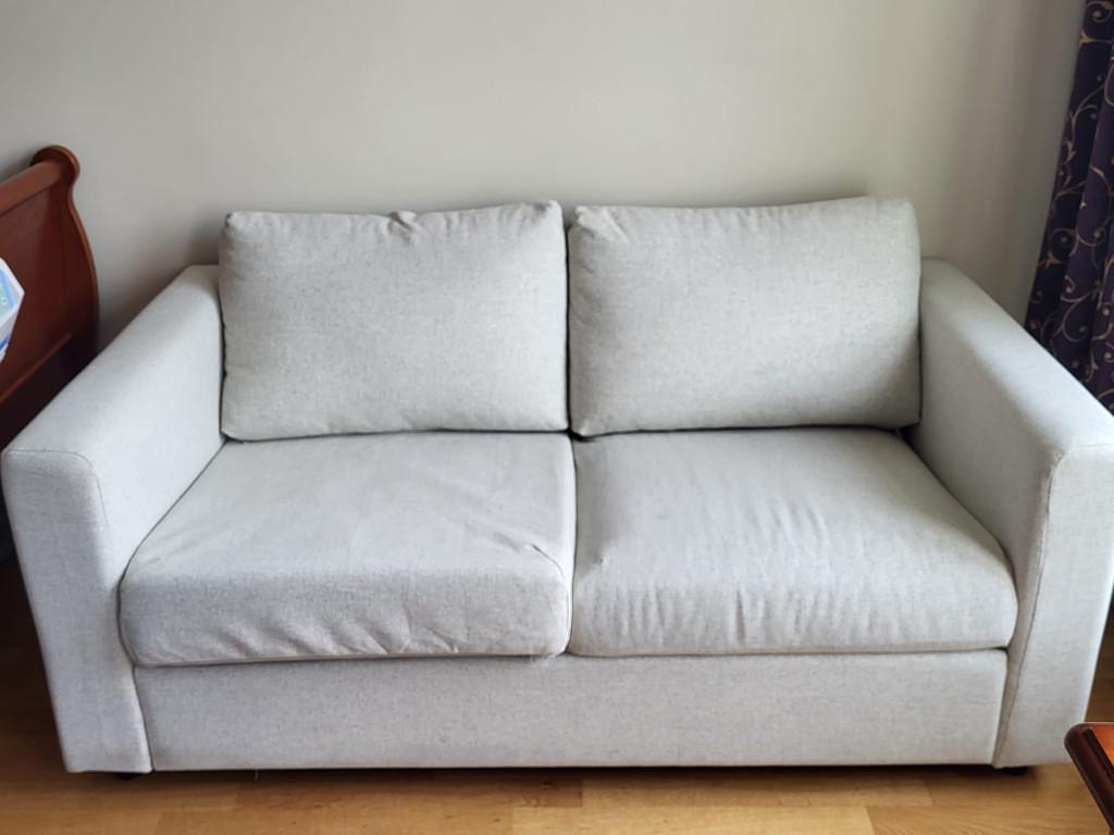 Canapé ikea VIMLE, 75 à 100 cm, Comme neuf, Enlèvement, Deux personnes