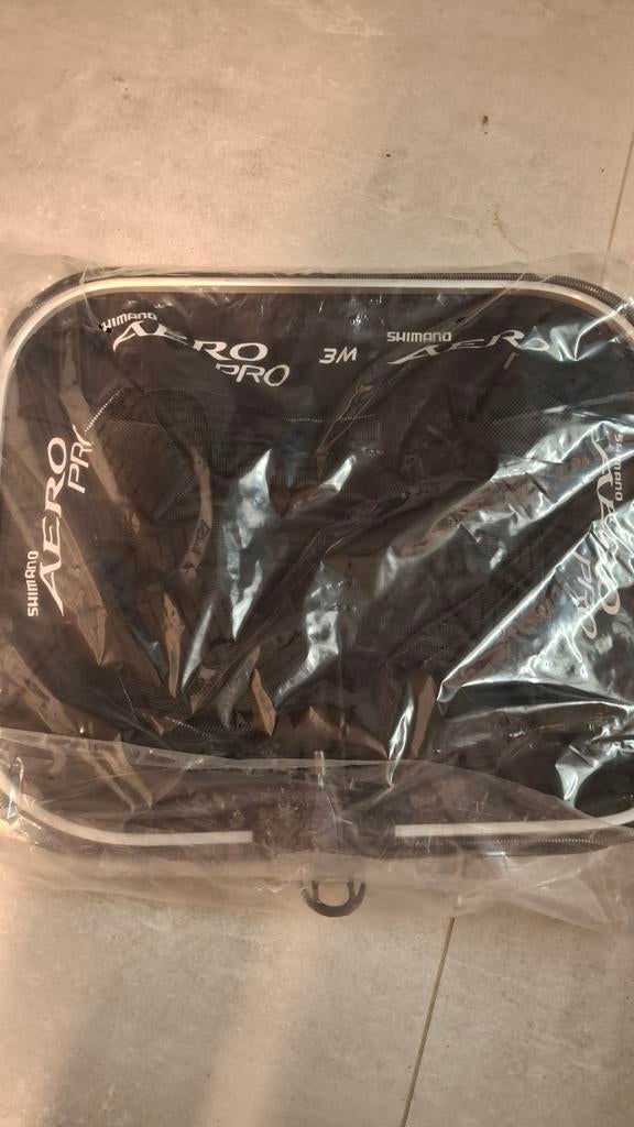 Leefnet Shimano aero pro 3 meter, Watersport en Boten, Hengelsport | Algemeen, Ophalen