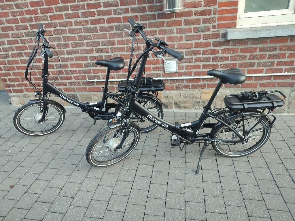 2 elektrische plooifietsen Minerva, Enlèvement, Comme neuf, Autres marques
