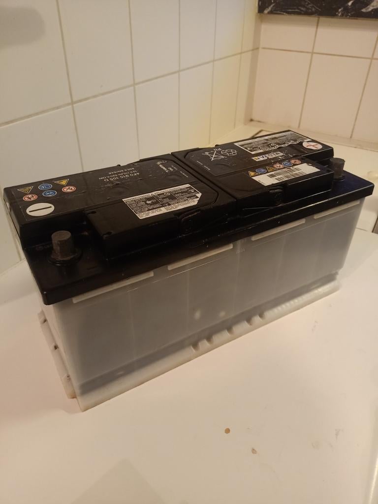 Varta - auto batterij 110 Ah, Ophalen