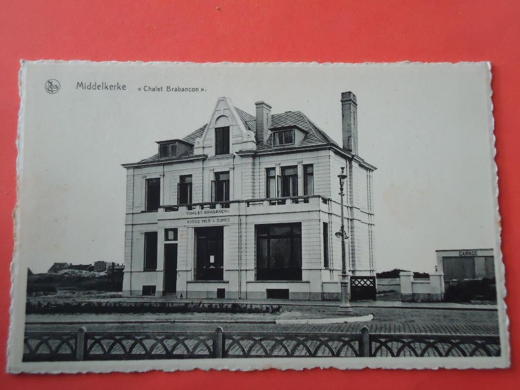 Middelkerke Chalet Brabançon, Ophalen of Verzenden, 1940 tot 1960, Ongelopen, West-Vlaanderen