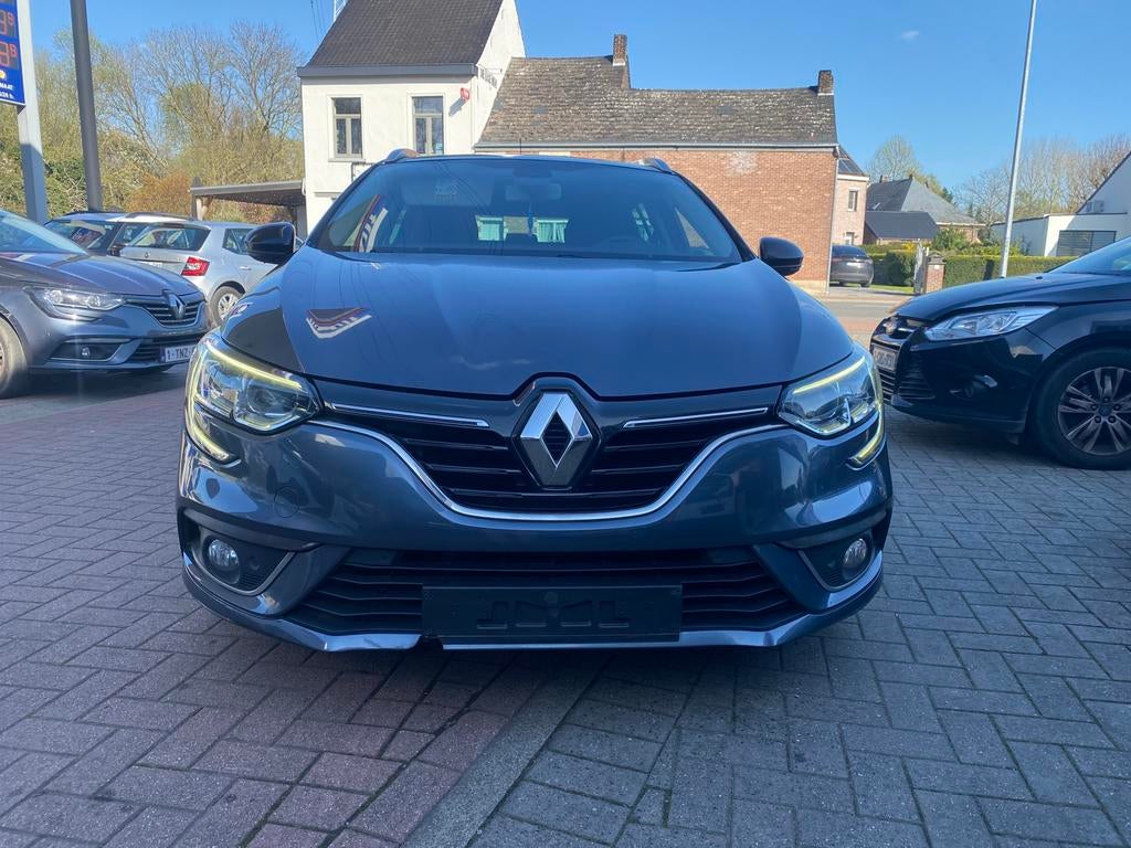 Renault Megane 1.2 - BENZINE - AUTOMAAT - 131.000km - 2017, Automaat, Stof, Blauw, Bedrijf