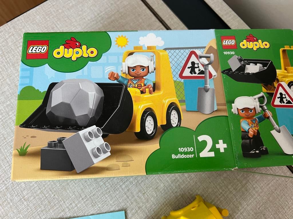 Duplo buldozer in doos, Ophalen, Zo goed als nieuw
