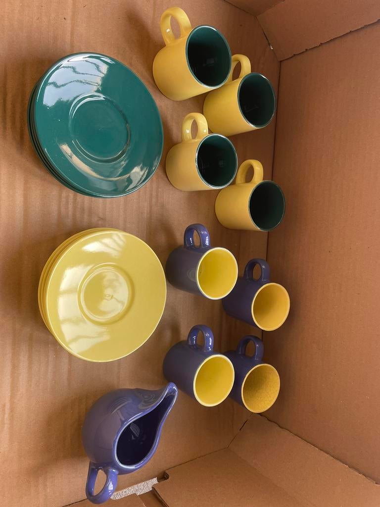 Koffie servies, Ophalen