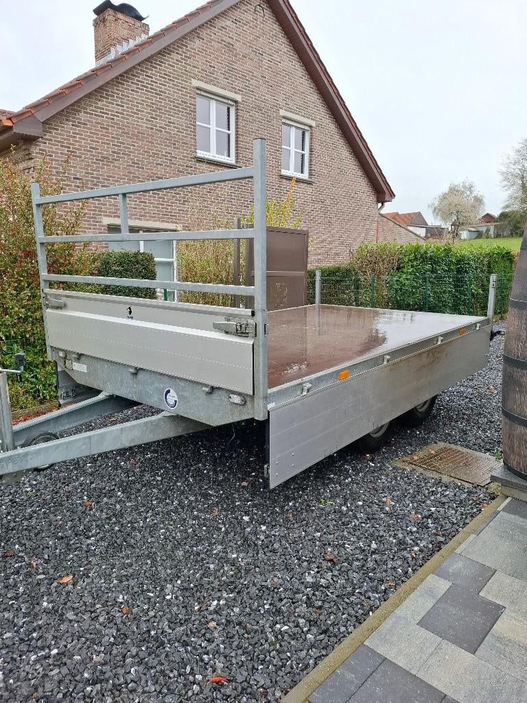 aanhangwagen dubbele as, Enlèvement, Utilisé