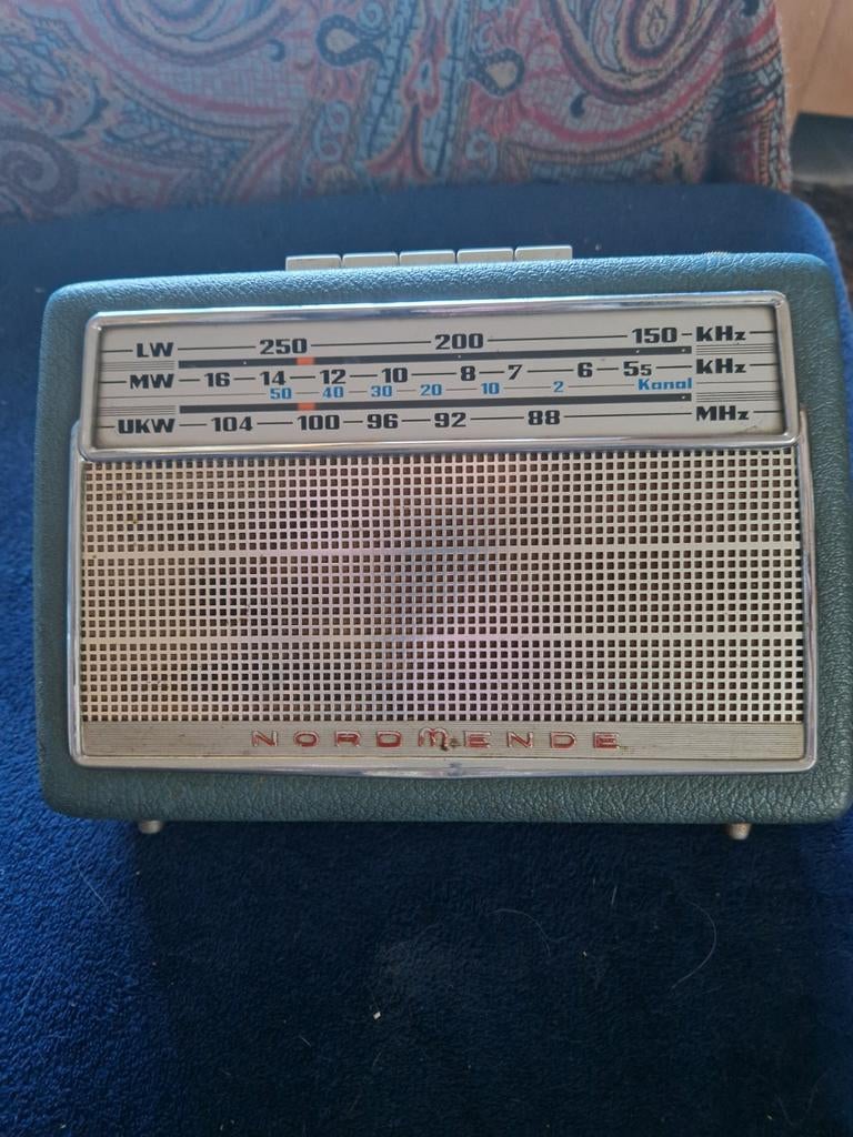 Nordmende Transita de Luxe vintage radio – perfect werkend –, Enlèvement