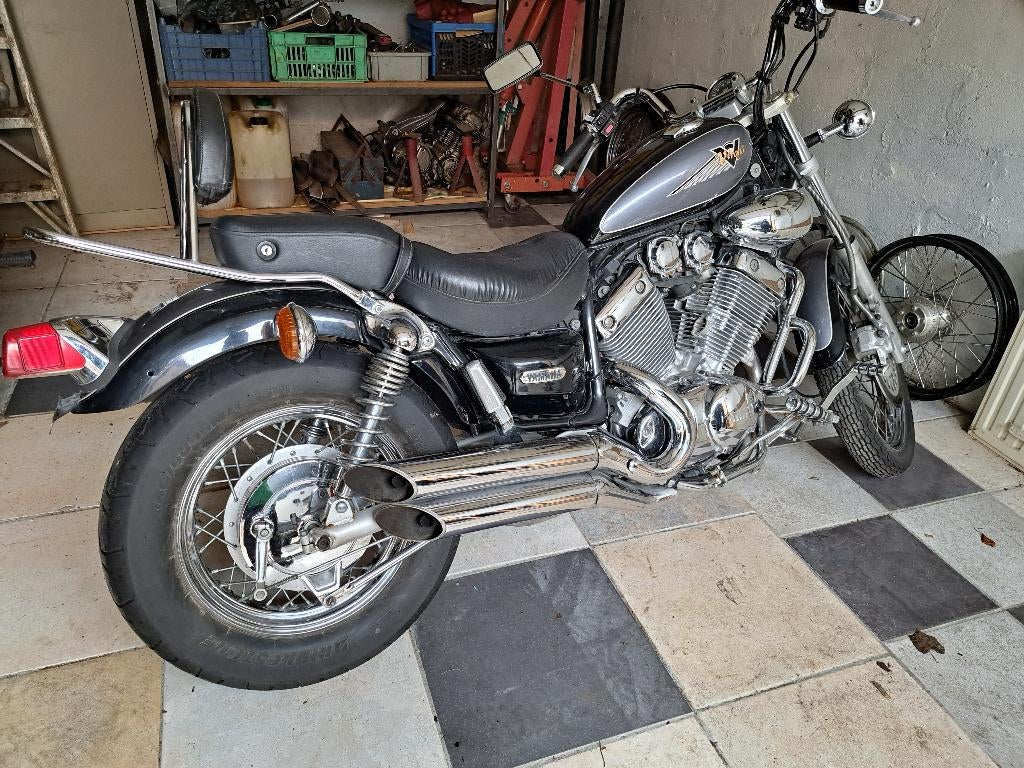 virago 535, Motos, Motos | Yamaha, Chopper, 2 cylindres, 12 à 35 kW, Transmission par cardan