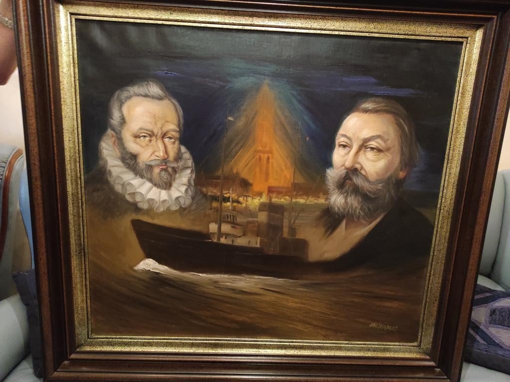 Peinture de Jan Verhaert., Antiquités & Art, Art | Peinture | Classique, Enlèvement