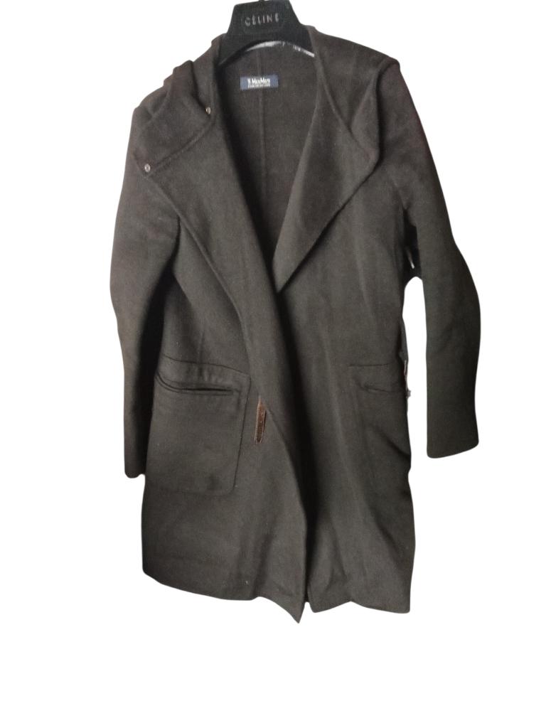 Manteau cachemire Max Mara, Enlèvement ou Envoi, Max Mara femme, Noir, Taille 42/44 (L)