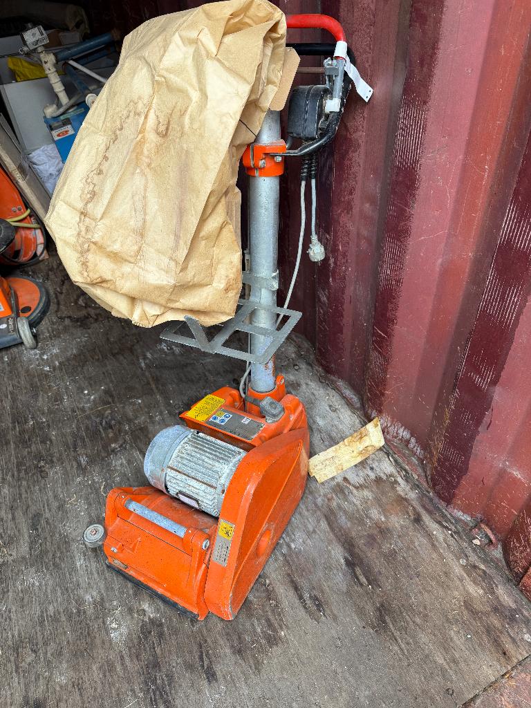 Parketschuurmachine Kunzle & Tasin, Ophalen, Zo goed als nieuw, 1200 watt of meer, Bandschuurmachine