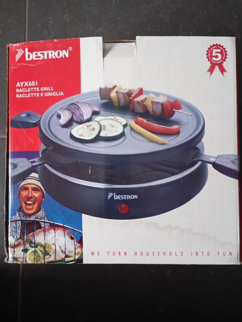 Raclette Grill pour 6 personnes, Enlèvement, Utilisé, 4 à 7 personnes