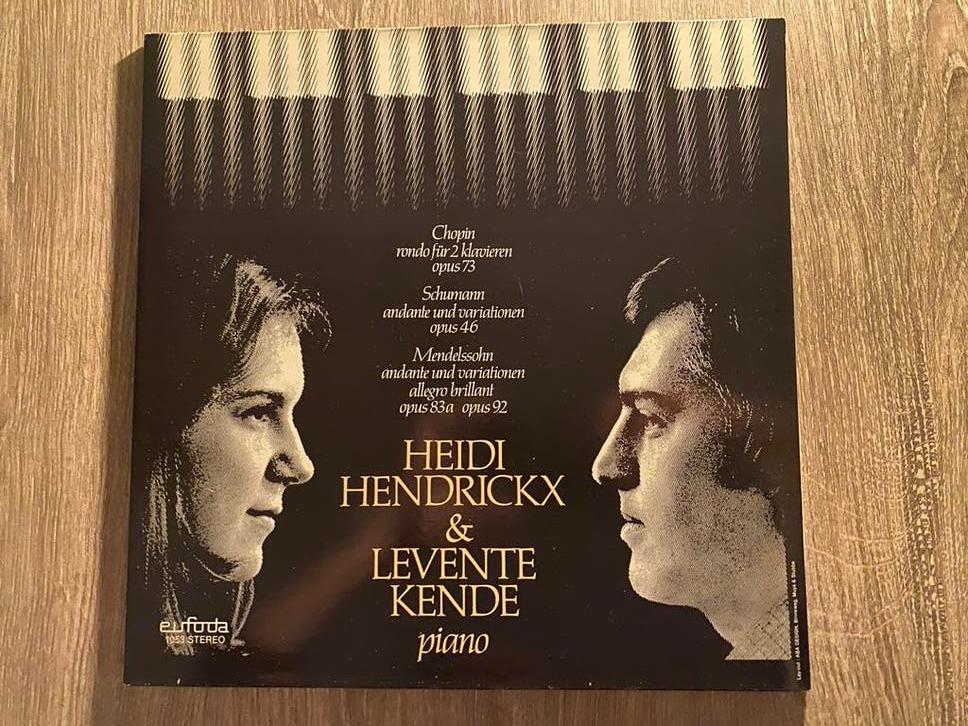 LP Heidi Hendrickx & Levente Kende pour piano, Livres, Musique, Comme neuf, Enlèvement ou Envoi