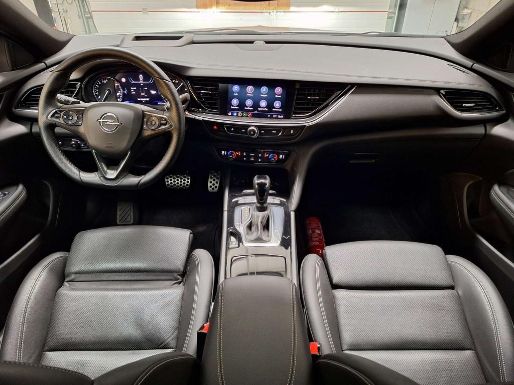 Opel Insignia Grand Sport 1.5iA Keyless/Head-up/Leder/Carpla, Autos, Opel, Argent ou Gris, Achat, Entreprise, Noir