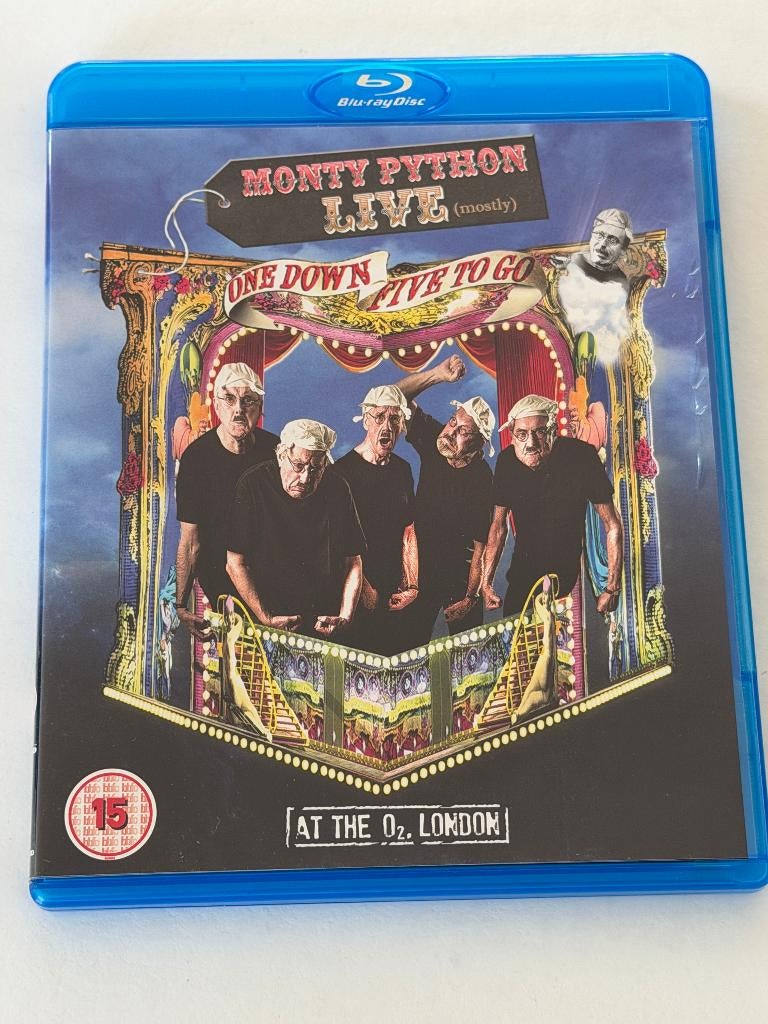 Monty Python: Live (Mostly) One Down Five To Go (Blu-ray), Cd's en Dvd's, Blu-ray, Ophalen of Verzenden, Gebruikt, Humor en Cabaret