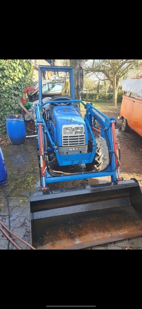Tracteur Iseki SIAL 19+ broyeur, Chargeur, Herse et fraise, Articles professionnels, Enlèvement