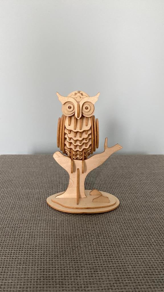Maquette de hibou, Enlèvement, Comme neuf
