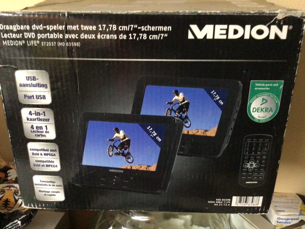 Draagbare dvd speler voor in de auto, Enlèvement