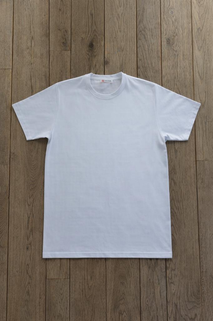 Witte T-shirt (bedrukt), Kleding | Heren, Ophalen, Maat 48/50 (M), Wit, Nieuw