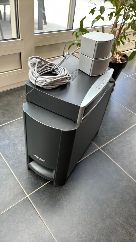 Bose 3-2-1 dvd en prachtig geluid, heel goede staat, Audio, Tv en Foto, Home Cinema-sets, Ophalen, Gebruikt, Soundbar, Dvd-speler