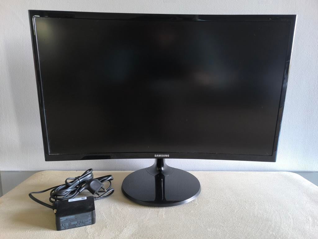 Écran incurvé 24" Samsung, Informatique & Logiciels, Moniteurs, Enlèvement, Comme neuf, Incurvé
