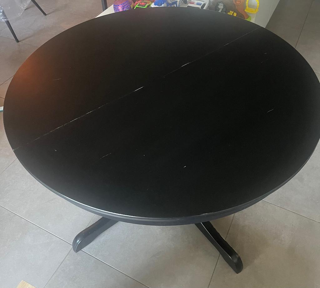 Uitschuifbare tafel, Huis en Inrichting, Ophalen, Gebruikt, Ovaal