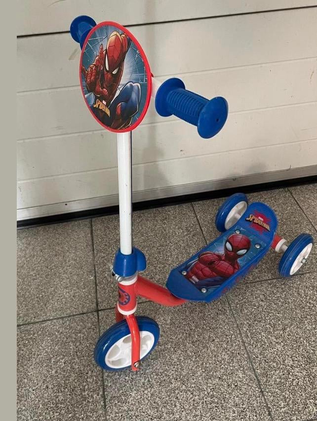 Step spiderman, Fietsen en Brommers, Steps, Ophalen, Gebruikt
