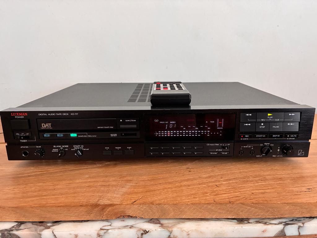 Luxman DAT Recorder - KD-117, Audio, Tv en Foto, Cassettedecks, Ophalen of Verzenden, Enkel, Overige merken, Auto-reverse