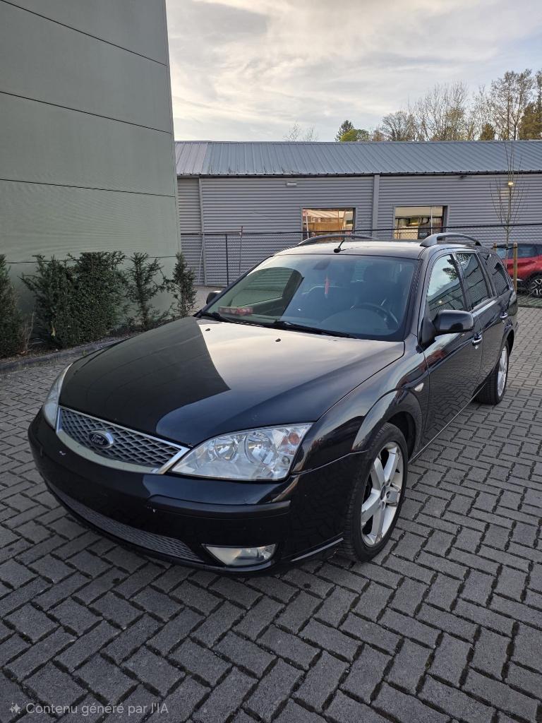 Ford mondeo, Auto's, Zwart, Mondeo, Zwart, Leder