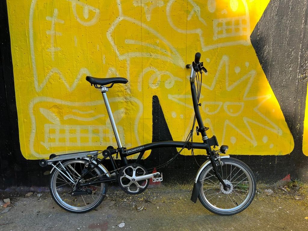 Vouwfiets Plooifiets Brompton H3R, Fietsen en Brommers, Ophalen, Brompton, Versnellingen