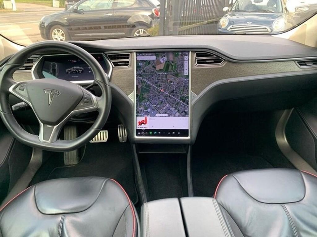 Tesla Model S S85 Performance, Levenslang FREE SUPERCHARGE,, Auto's, Tesla, Automaat, 0 pk, Zwart, Bruin