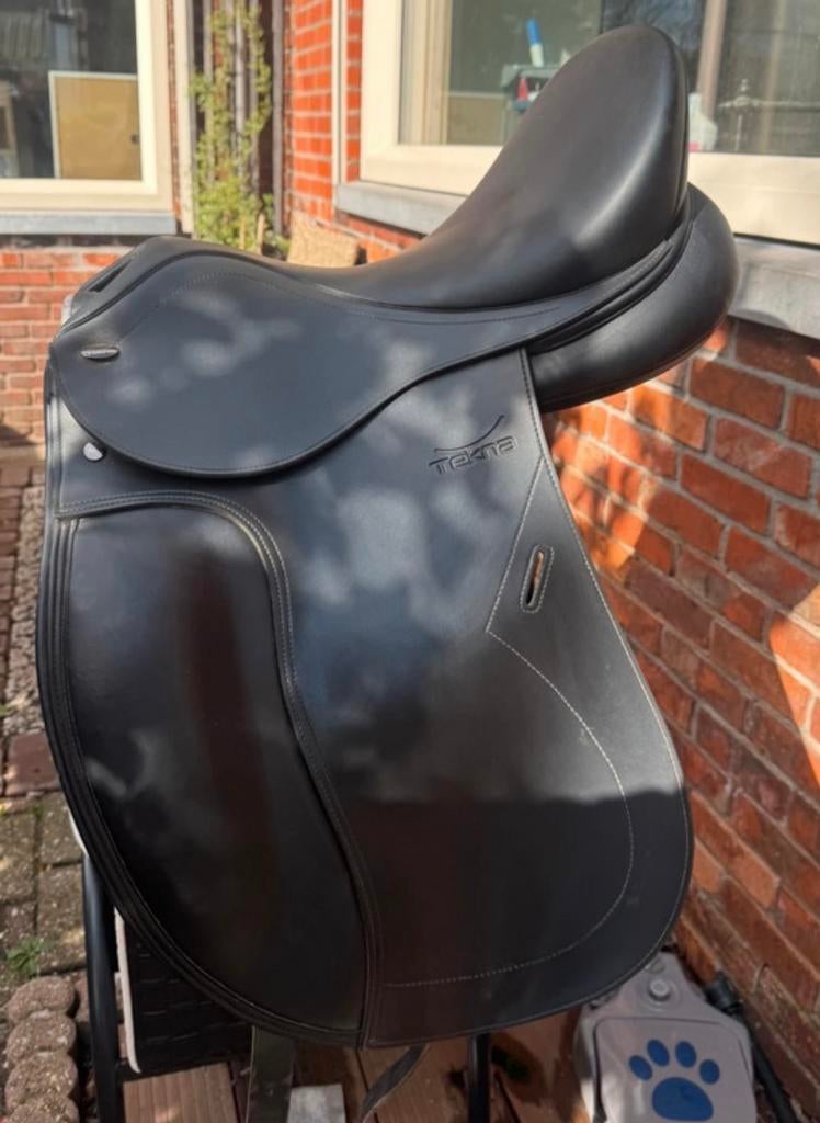 Teka dressuur zadel, Dieren en Toebehoren, Paarden en Pony's | Zadels, Ophalen of Verzenden, Zo goed als nieuw, Dressuur