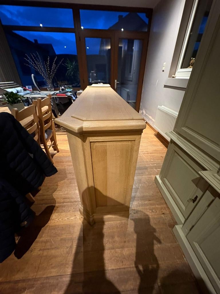 Buffet en chêne, Enlèvement