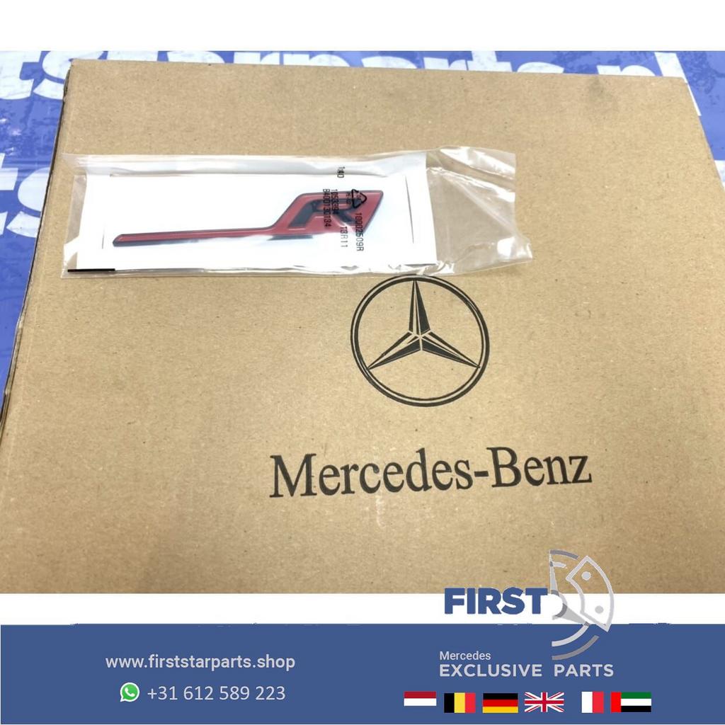 ROOD R LOGO EMBLEEM Mercedes AMG GT A C CLA CLK CLS CL G GL, Utilisé, -, -, Enlèvement ou Envoi