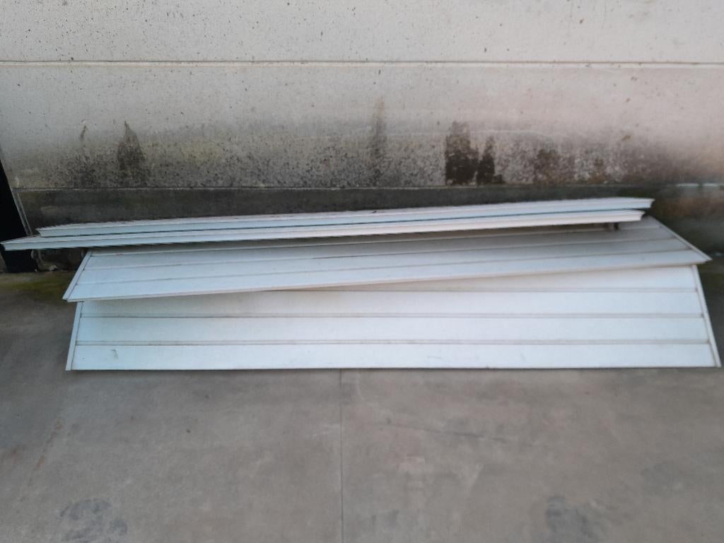 Porte sectionnelle (déjà démontée), Bricolage & Construction, Enlèvement, Utilisé, Porte de garage, 215 cm ou plus