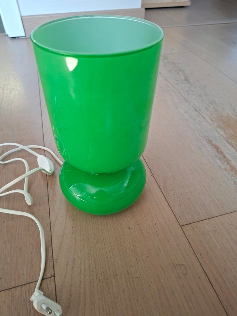 Groen nachtlampje, Ophalen