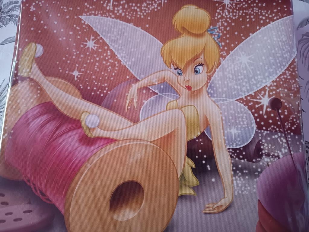 Canvas "Tinkerbell", Verzamelen, Disney, Ophalen of Verzenden, Zo goed als nieuw