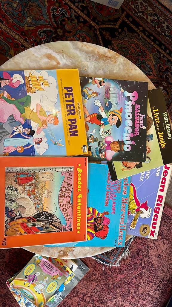 Lots de vinyles pour enfants, Ophalen, Gebruikt, Verhaal of Sprookje, 6 tot 9 jaar