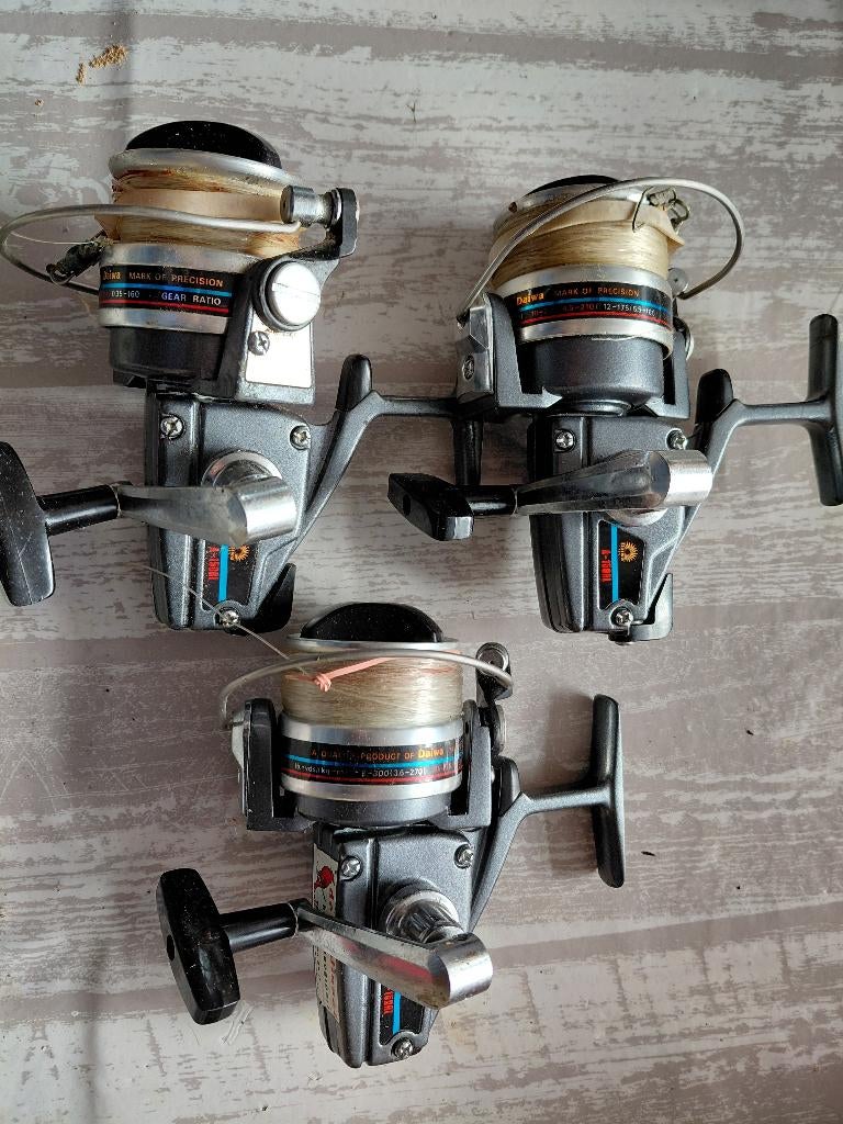 Daiwa molens te koop, Enlèvement ou Envoi, Comme neuf, Moulinet