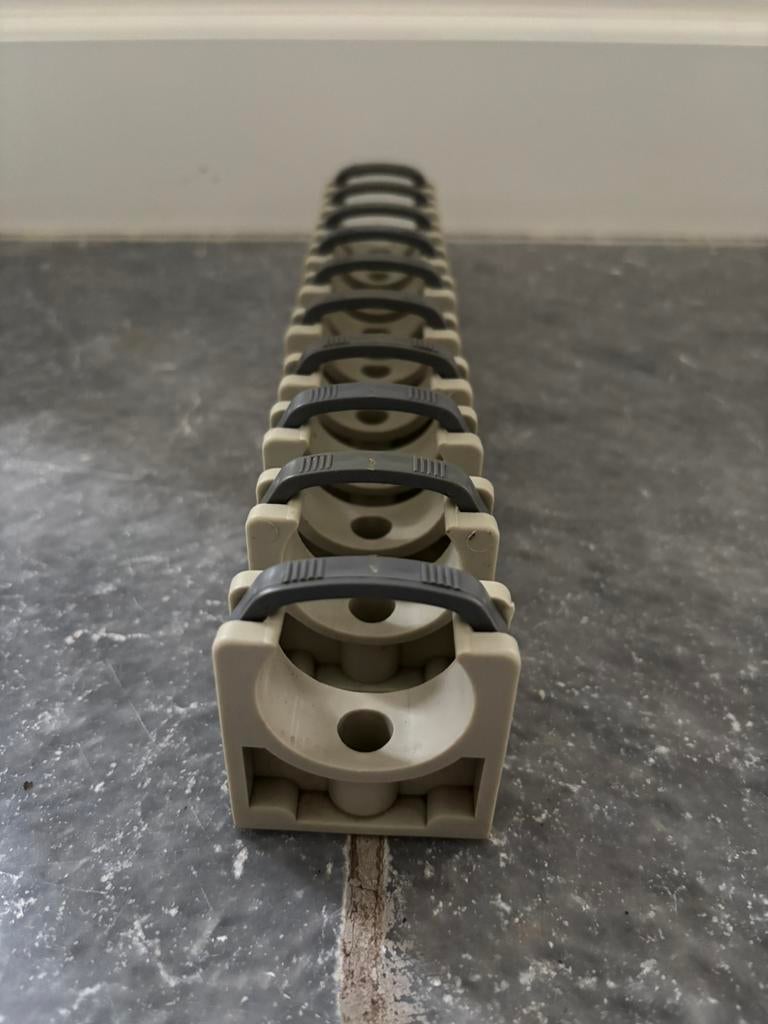 10 Buisklemmen 40 mm, Ophalen, Nieuw, Overige typen