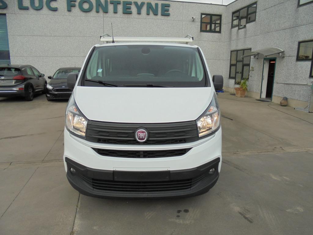 FIAT TALENTO 20 JTD DUBBELE CABINE L-VRACHT, Auto's, Bestelwagens en Lichte vracht, Voorwielaandrijving, Euro 6, 4 cilinders, Wit