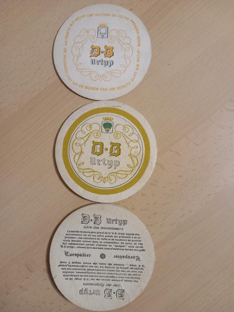 Sous-bocks D-B Urtyp (505), Collections, Enlèvement ou Envoi, Comme neuf