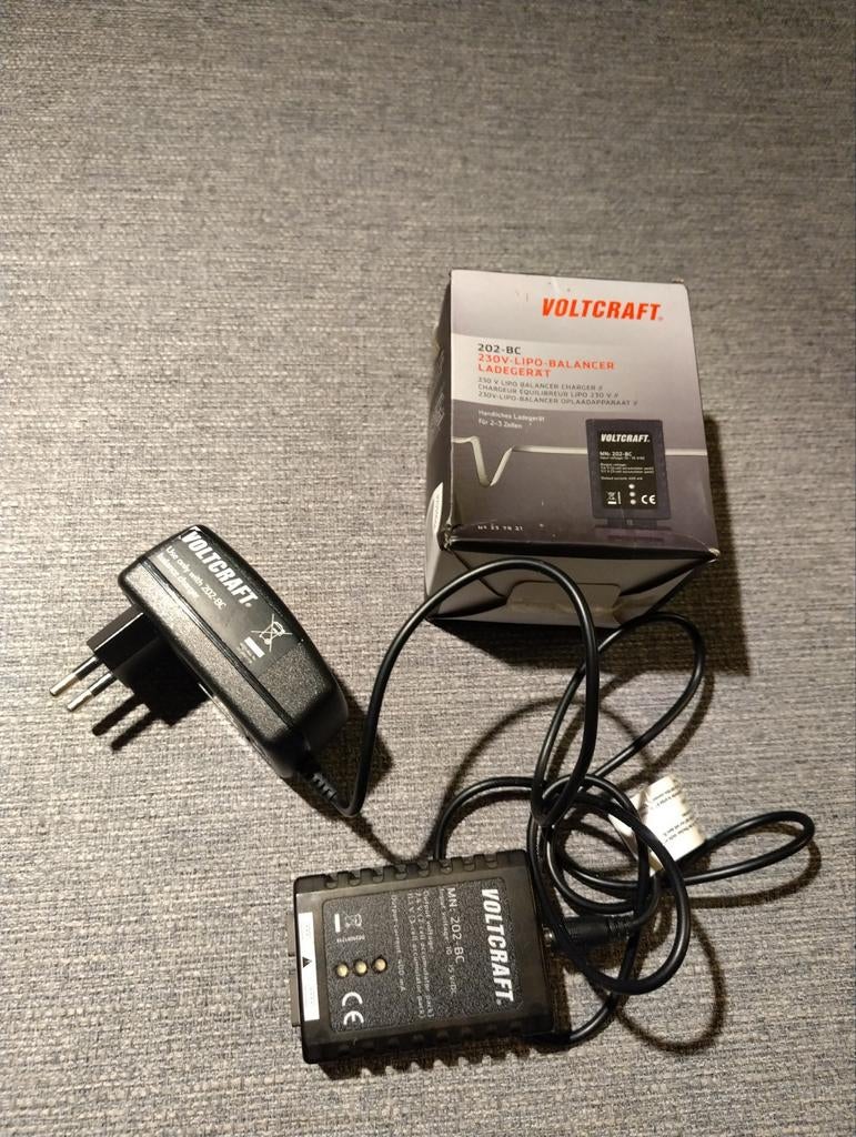 Lader Voltcraft 202-BC 230V-LIPO-BALANCER, Ophalen
