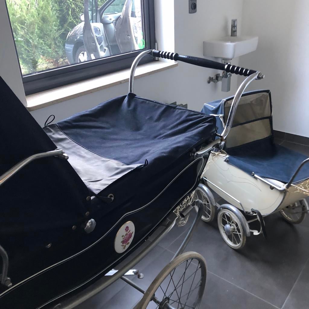 Vintage kinderwagen en poppenwagen, Ophalen, Gebruikt, Kinderwagen